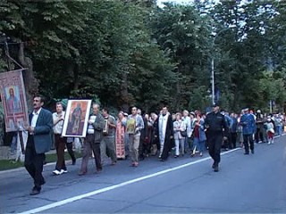 procesiune Sf Ilie Sinaia